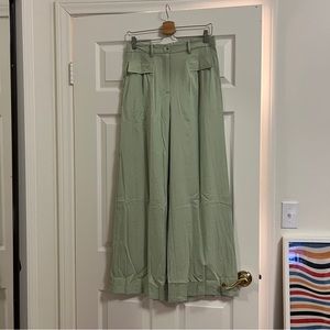 Mint Wide Leg Pant